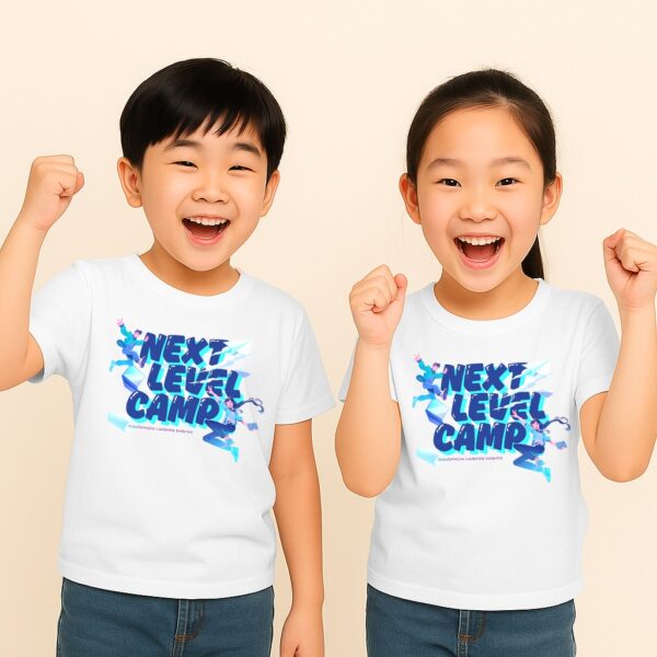 T-Shirt Couple NLC – White Energy Edition (Kids)