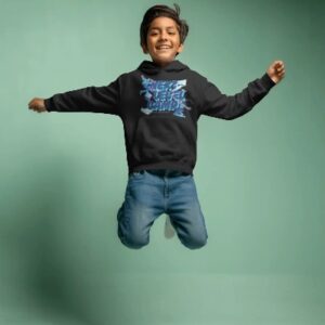 Hoodie NLC – Black Bold Edition (Kids)