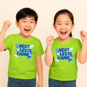 T-Shirt Couple NLC – Green Boost Edition (Kids)