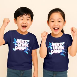 T-Shirt Couple NLC – Navy Rise Edition (Kids)