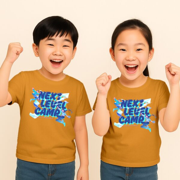 T-Shirt Couple NLC – Orange Spark Edition (Kids)