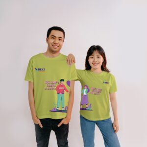 Couple T-Shirt NLC – Green Hope Edition (Adults)