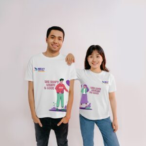 Couple T-Shirt NLC – Love Message Edition (Adults)